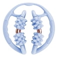 thumbnail image 3 of Rodillo de , rodillo muscular de 8 ruedas, versátil, portátil, de mano, para entrenamiento, abrazadera circular para piernas, herramienta de Azul, 3 of 8
