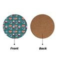 thumbnail image 2 of Xecao Medical Elements for MDF Cork Coaster 4 Pcs,Drink Coasters,Suit for House Warming Gifts New Home ,Coffee Table Decor-Round Shape, 2 of 7