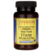 Swanson Regular Strength R-Fraction Alpha Lipoic Acid 50 mg 60 Capsules