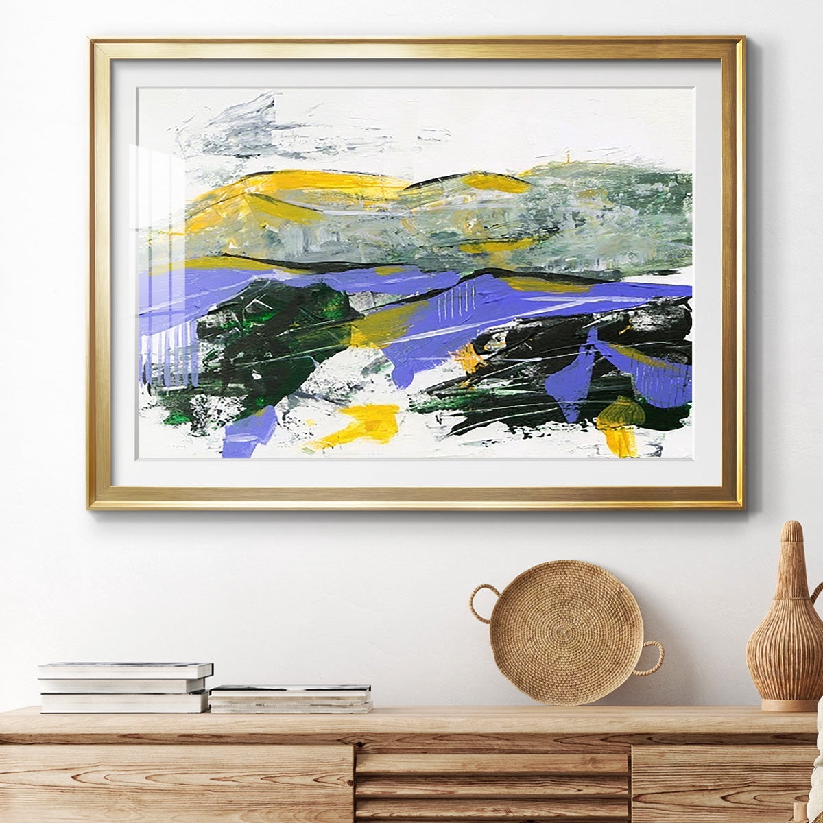 Silent Mountain IV Premium Framed Print - Ready to Hang