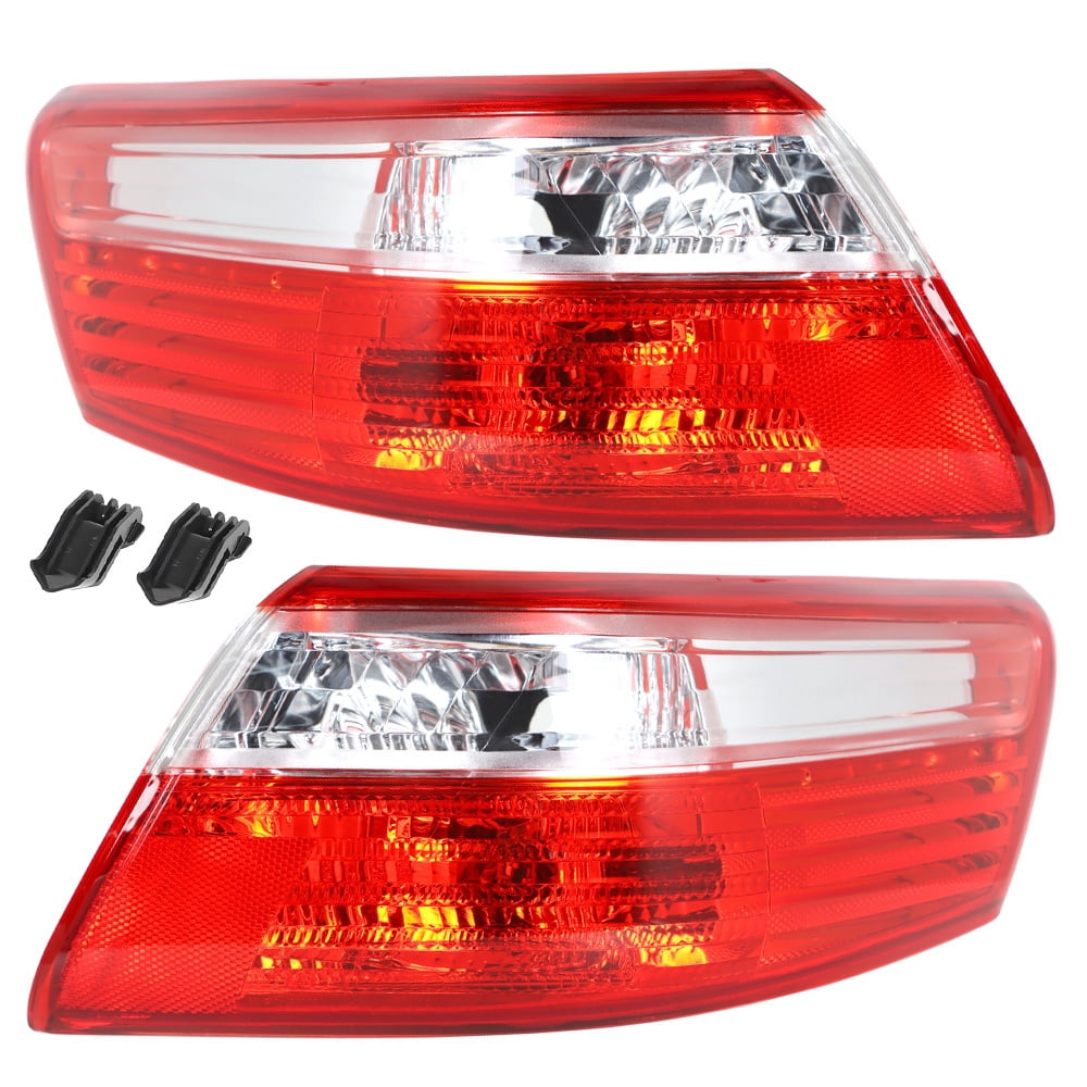 LABLT Pair of Outter Piece Rear Tail Light Brake Lamp Replacement for 2007-2009 Toyota Camry Driver and Passenger Side
