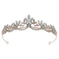 thumbnail image 5 of Masteelf Alloy Rhinestone Bridal Hairpiece Wedding Accessory Sparkling Elegant Design for Brides, 5 of 8
