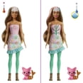 thumbnail image 3 of Barbie Color Reveal Peel Doll Set with 25 Surprises, Mermaid Fantasy Fashion Transformation, Including Pink Peel-able Doll, Pet, 16 Mystery Bags with Clothes & Accessories for 2 Mermaid-Inspired Looks Barbie -, 3 of 7