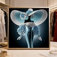 thumbnail image 5 of JZCHUNTOY Rhinestone art Kit 1 Piece, High-Definition Printed Canvas with Bright Rhinestones, DIY Creative Handmade Art Craft Decor for Living Room, Bedroom and Wall Decoration, 5 of 5