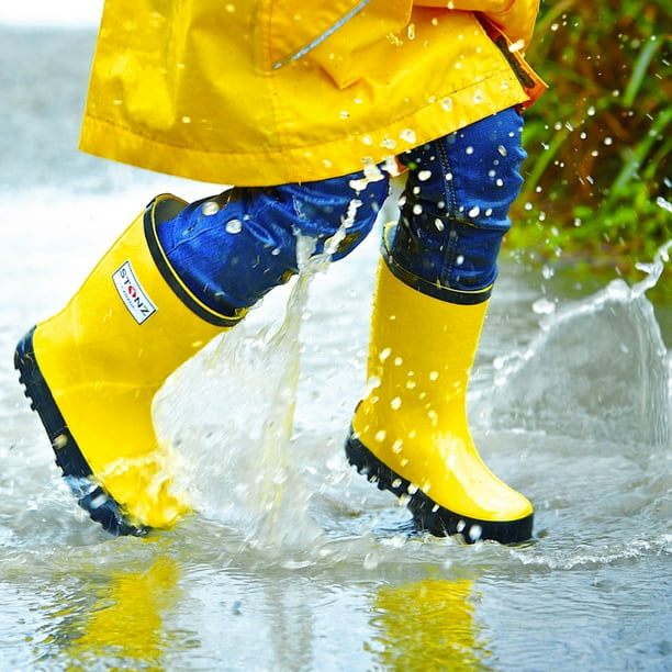 Yellow rain hotsell boots walmart