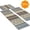 BK-#6, variant on BlueDreamer Kitchen Rug Set 3 Piece, Non Slip Machine Washable Mats for Home Floor and Living Room