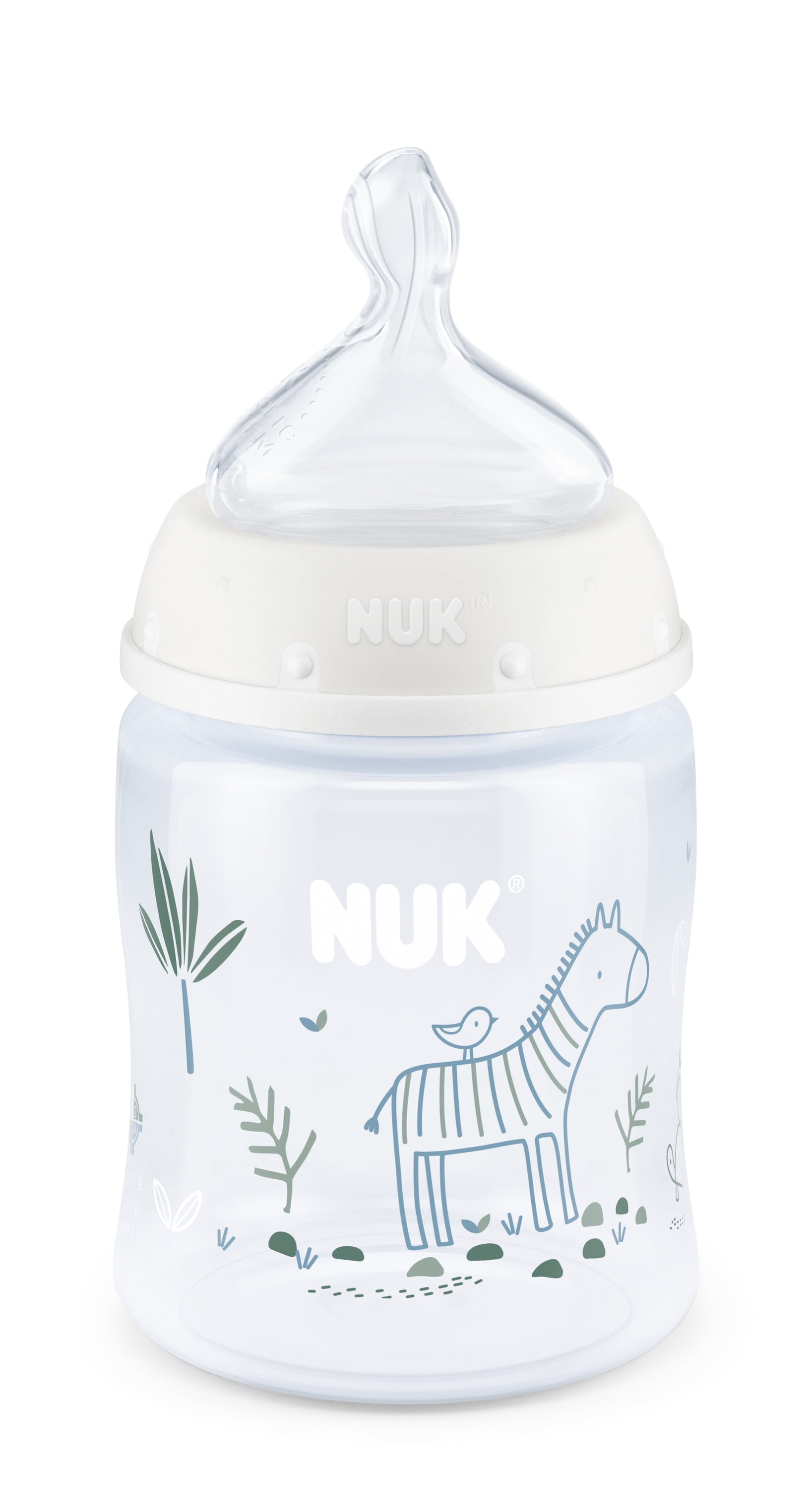NUK First Choice Smooth Flow Anti-Colic Bottle, 10 oz, 1 Pack