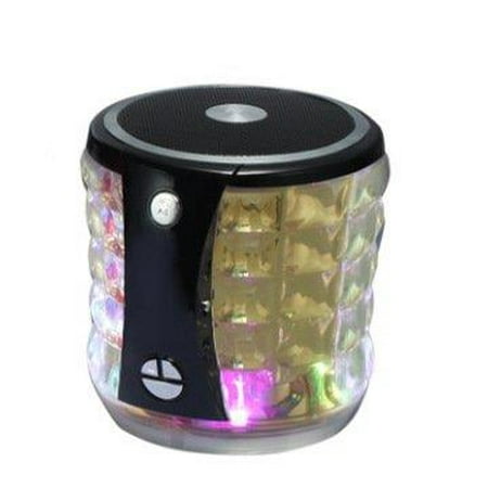 Portable Mini Bluetooth Speaker w/ Flashing Lights for Apple iPhone X/ 8/ 7 / 6S/ 6/ Plus/ SE/ 5S/ 5C/ 5/ iPad Pro/ Mini/ Air/ iPod touch 5th 4th