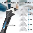 thumbnail image 4 of Silicone Remover Caulk Sealant Smooth Scraper Grout Kit Tools Us, 4 of 8