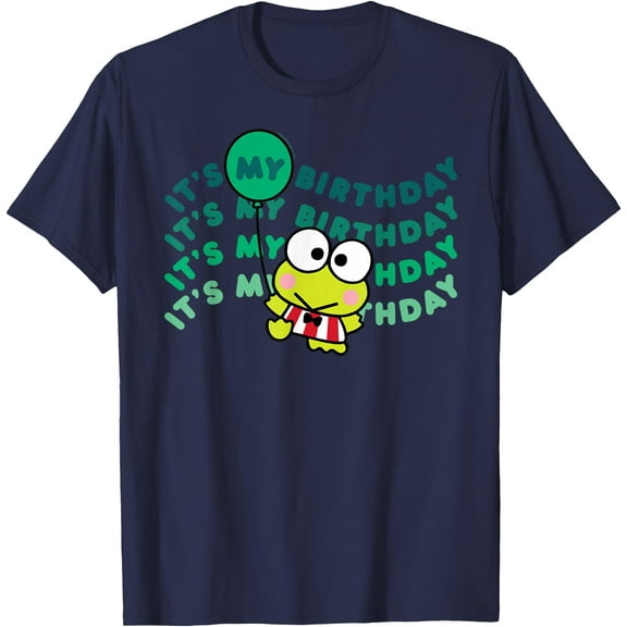 Keroppi It's My Birthday DTG Print Unisex T-Shirt