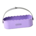 thumbnail image 1 of Limpiador de brochas de maquillaje jinwen Soporte de almacenamiento portátil Violeta, 1 of 8