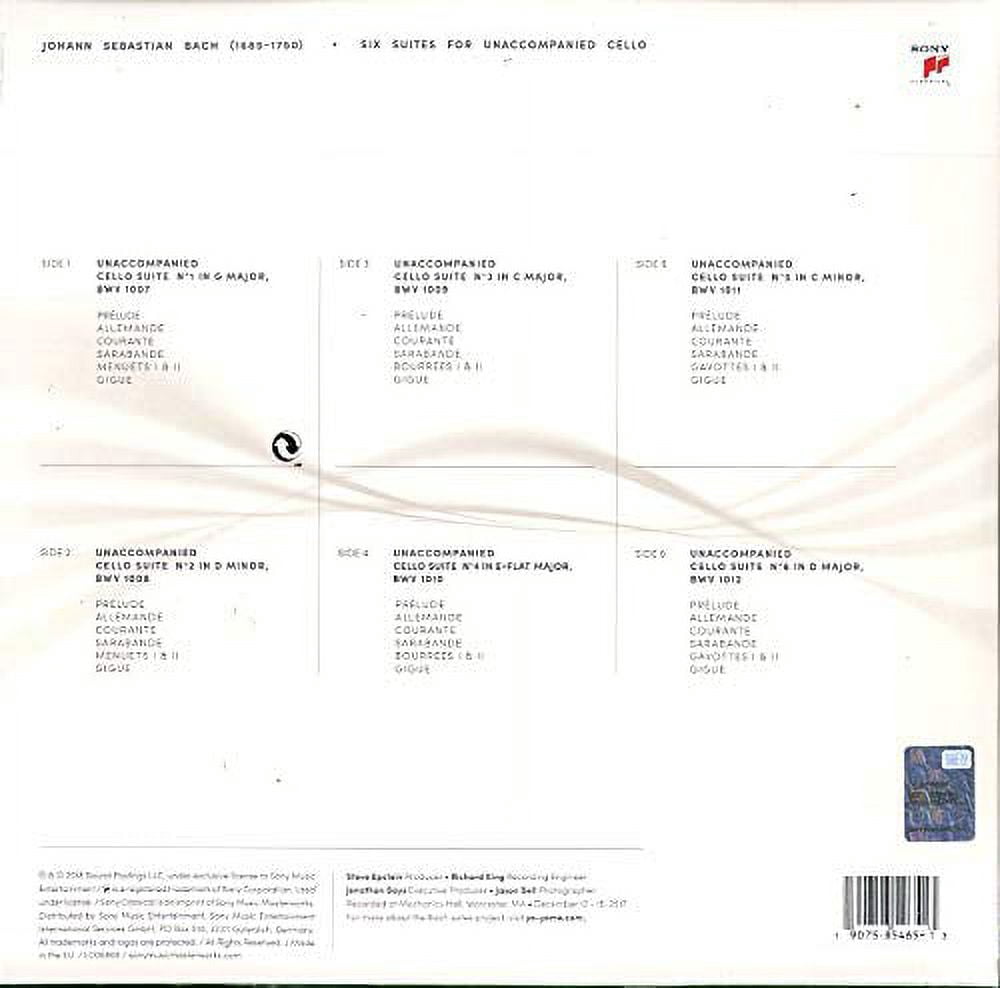 Yo-Yo Ma - Six Evolutions - Bach: Cello Suites - Music & Performance - Vinyl