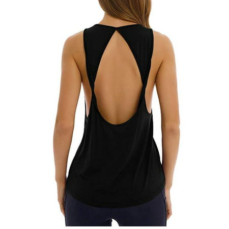 Women's Active Twisted Sleeveless Tank Top (Best Tank For Ego Twist)