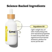 Timeless Skin Care Squalane Oil 100% Pure - Plant-Based Face Oil - Fragrance-Free - For Dry Skin - Moisturizing - 2 fl oz