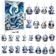 thumbnail image 3 of Uuiauoio Christmas Cartoon Dragon Holiday Advent Calendar Collectible Hanging Ornament Cute Christmas Tree Decorations Animal Pendants for Car Interior Wall, 3 of 8