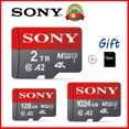 thumbnail image 2 of SONY New 2TB SD Card 64GB 128GB 256GB 512GB 1TB Class10 High Speed Micro SD Class TF Card for Drone Equipment Audio PC Ps5 Game, 2 of 5