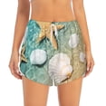 thumbnail image 2 of Fotbe Starfish And Seashell Womens High Waist Running Shorts Athletic Workout Quick Dry Shorts for Women with Pockets Gym Yoga Summer Shorts-Large, 2 of 9