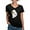 Black, variant on CafePress - Sunny Manatee T Shirt - Women's V-Neck Dark T-Shirt