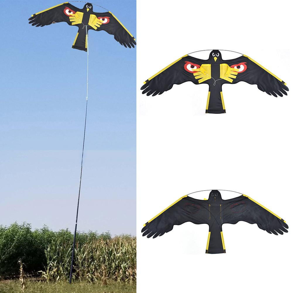 AIHOME Bird Scare Kite Reflective Flying Hawk Bird Scarer for Garden