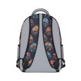 thumbnail image 3 of Monster Cartoon Truck Black Pattern Backpack for School, Cute School Bag with Adjustable Shoulder Straps and Padded Back, 15.3"x11"x6.7", 3 of 5