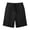Black, variant on Men's Solid Color Casual Sporty Shorts Elastic Waist Drawstring Pocket Relaxed Fit Breathable Soft Fabric for Jogging Running Hiking Summer Beach Daily Wear