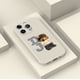 thumbnail image 4 of ¡Obtenga la máxima protección para su teléfono con una elegante y única funda para iPhone plateada mate con dibujos animados!, 4 of 4