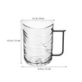 thumbnail image 2 of Hemoton 2 Pcs Bathroom Mug Mouthwash Cup Toothbrush Cup Travel Child 11.00X11.00X8.00CM, 2 of 6