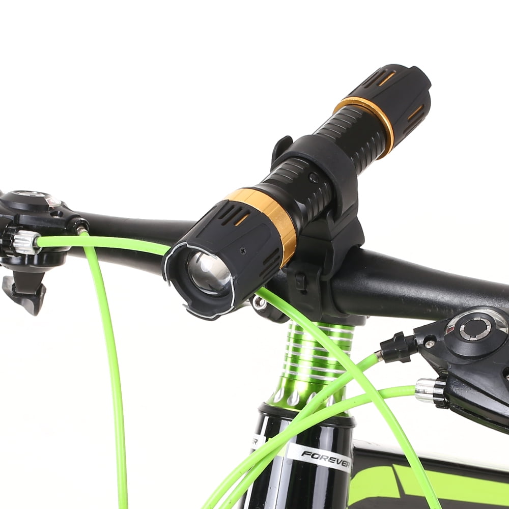 universal flashlight bike mount