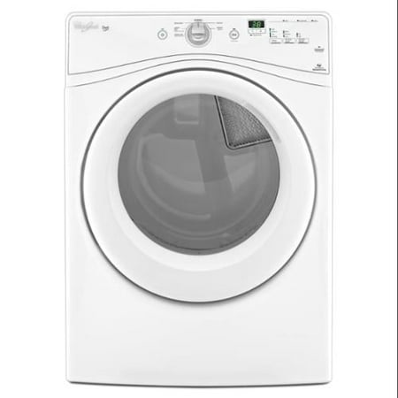 Whirlpool WED70HEBW: Duet ® 7.4 cu. ft. Front Load Electric Dryer with Advanced Moisture Sensing