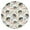 Cute Hedgehog and-1, variant on Cute Hedgehog Apple Round Fitted Tablecloth with Elastic Edge,Dining Table Cover Waterproof,Outdoor Round Tablecloth for Camping,Dining,Indoor and Outdoor