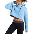 thumbnail image 5 of Ma Croix Womens Cropped Hoodie Casual Pullover Sweatshirt, 5 of 7