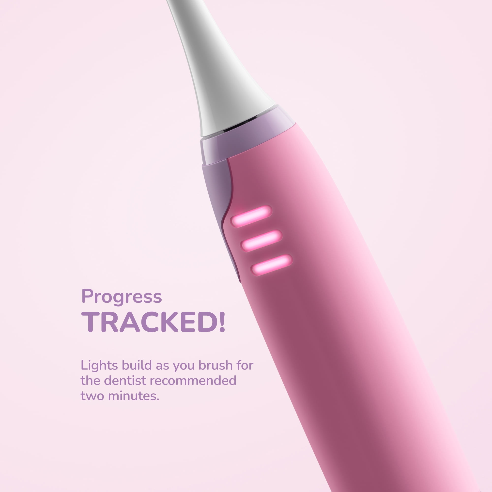 Ordo Kids Rechargeable Sonic Toothbrush - Squishmallows Patty - Pink