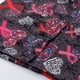 thumbnail image 5 of Pntutb Top de cuidado de manga corta con bolsillo y cuello en V estampado a la moda para mujer Pntutb Pntutb-316, 5 of 5