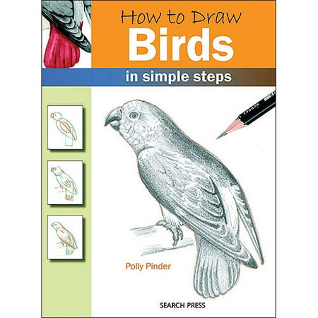 Search Press Books How To Draw Birds Walmart Com