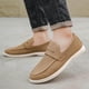 thumbnail image 5 of Hombres Zapatos Casuales Ligero Tamaño Grande Estilo Británico Mochilas Zapatos Blancos Y Negros, 5 of 9