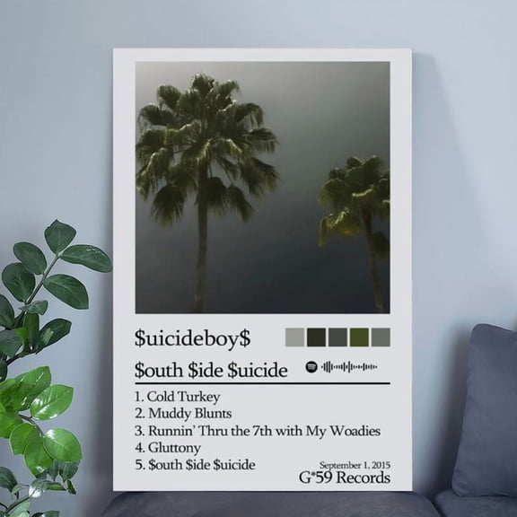 SuicideBoys South Side Suicide Album Poster Size 24''x36''-Gategoo