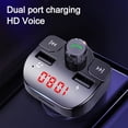 thumbnail image 3 of TIMIFIS Wireless Charging Bluetooth 5.0 Fm Transmitter for Car,Bluetooth Car Adapter with Usb Charging Car Charger Mp3 Player,Hands Calling Car Multimedia Player, 3 of 7
