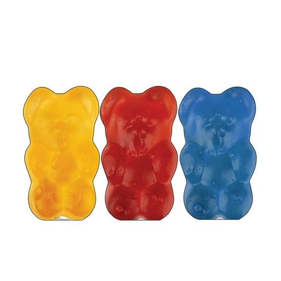 Gummy Bears (3 pack. Orange, Red and Blue)