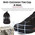thumbnail image 4 of Men's Trail Running Shoes Lightweight Breathable Hiking Shoes Non Slip Outdoor Walking Sneakers for Travel Trekking Camping, 4 of 8
