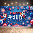 thumbnail image 4 of Eagle Decor Happy 4th of July Banner Balloon Design Independence Day for Holiday Celebration Outdoor Decor Indoor Party, 4 of 6