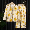thumbnail image 1 of Disney Mickey Mouse Niños Pijamas Niños Ropa de algodón Pantalones Conjunto Ropa de dormir de dibujos animados Niños Pijamas para niñas Trajes Niño Pyjama14 altura 125-135cm zhangmengya CONDUJO, 1 of 2