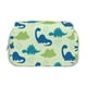thumbnail image 2 of Disketp Cute Dinosaur Blue Green Estuche de Lápices de Doble Capa con Tapa Abatible y Cremallera, Organizador Escolar para Adolescentes y Adultos, 2 of 7