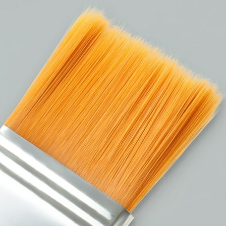 PTOOTP 2-Pack Wood Handle Nylon Basting Brushes for BBQ Sauce Spreading, Multi-Color, and