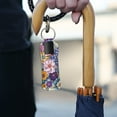 thumbnail image 4 of Yuyamidu Boho Mandala Flower Chapstick Holder Keychain Fashion Women's Car Keychain Multifunctional Lip Balm Gloss Holder Portable Sleeve Lipstick Pouch, 4 of 6