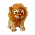 thumbnail image 2 of MERIGLARE Cartoon Stuffed Soft Toy Lion Cute Huggable Soft Toy for Companion Toy 28cm, 2 of 9