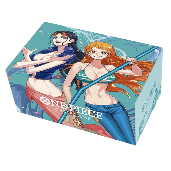 Funda para juego de cartas BANDAI NAMCO Entertainment One Piece Edición Limitada Nami & Nico Robin