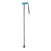 Folding Alum Cane w/ Glow Grip Handle & Tip Butterfly