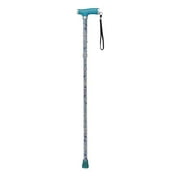 Folding Alum Cane w/ Glow Grip Handle & Tip Butterfly