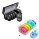 thumbnail image 4 of Inteprter Organizador de pastillas de 7 días, caja de pastillas, cajas de medicina, estuches, dispensador divisor para tableta, suplemento de aceite de Almacenamiento y organización del hogar negro Inteprter HA025795-01, 4 of 6