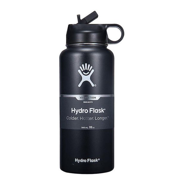 Botella deportiva de 32 oz, cubierta con mango de hervidor de agua de acero inoxidable de 40 oz